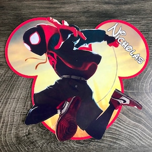 Disney Cruise Door Magnet - Spiderman Magnet - Miles Morales Magnet - Spiderverse Magnet - Miles Morales Spiderman Magnet