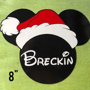 Disney Cruise Door Magnet - Mickey Mouse Magnet - Merrytime Cruise Magnet - Christmas Magnet - Christmas Mickey Magnet - Castaway Cay Magnet