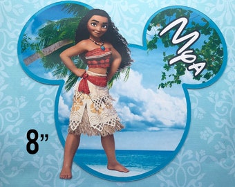 Disney Cruise Door Magnet - Moana Magnet - Cruise Magnet - Moana Cruise Door Magnet - Disney Cruise Line Magnet - Maui Magnet - Hei Hei