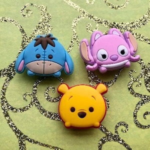 shoe charm tsum winnie the pooh shoe charm tsum winnie the pooh sandal charm eeyore charm angel charm stitch charm angel shoe charm