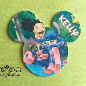 Disney Cruise Door Magnet - Stitch Magnet - Cruise Magnet - Lilo and ...