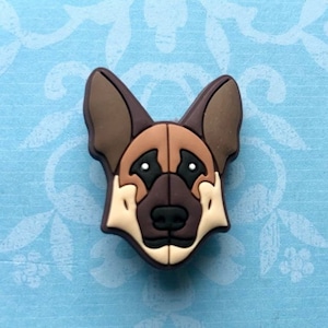 German shepherd online croc charm