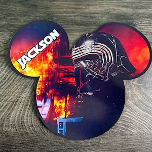 Star Wars Magnet NEW Size Disney Cruise Door Magnet - Magnet - Kylo REN Magnet -  Cruise Door Magnet -  episode 9