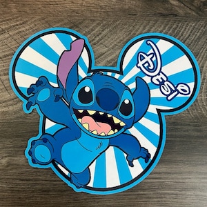 Disney Cruise Door Magnet - Stitch Magnet - Cruise Magnet - Lilo and Stitch Cruise Door Magnet - Disney Cruise Line Magnet - Stitch Door
