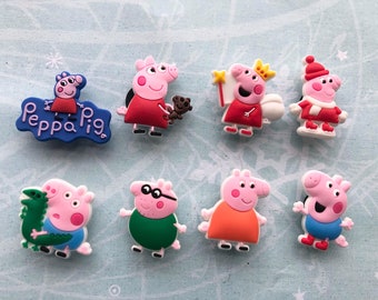 peppa pig croc charm