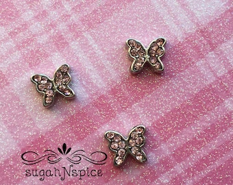 Butterfly Floating Charm - Butterfly Memory Charm - Butterfly Floating Locket Charm - Butterfly Memory Charm - Butterfly Memory Charm