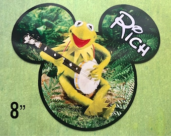 Disney Cruise Door Magnet - Kermit the Frog Magnet - Muppets Magnet - Kermit Cruise Door Magnet - Muppets Cruise Door Magnet