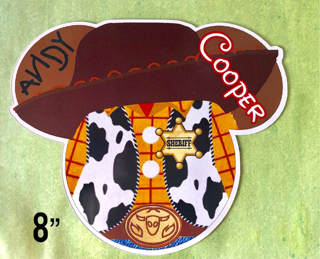 NEW Size Disney Cruise Door Woody Toy Story Woody Cruise Door Cowboy