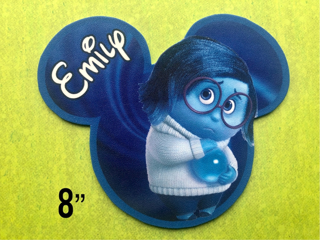 Disney Cruise Door Magnet - Inside Out Magnet - Sadness Magnet - Inside ...