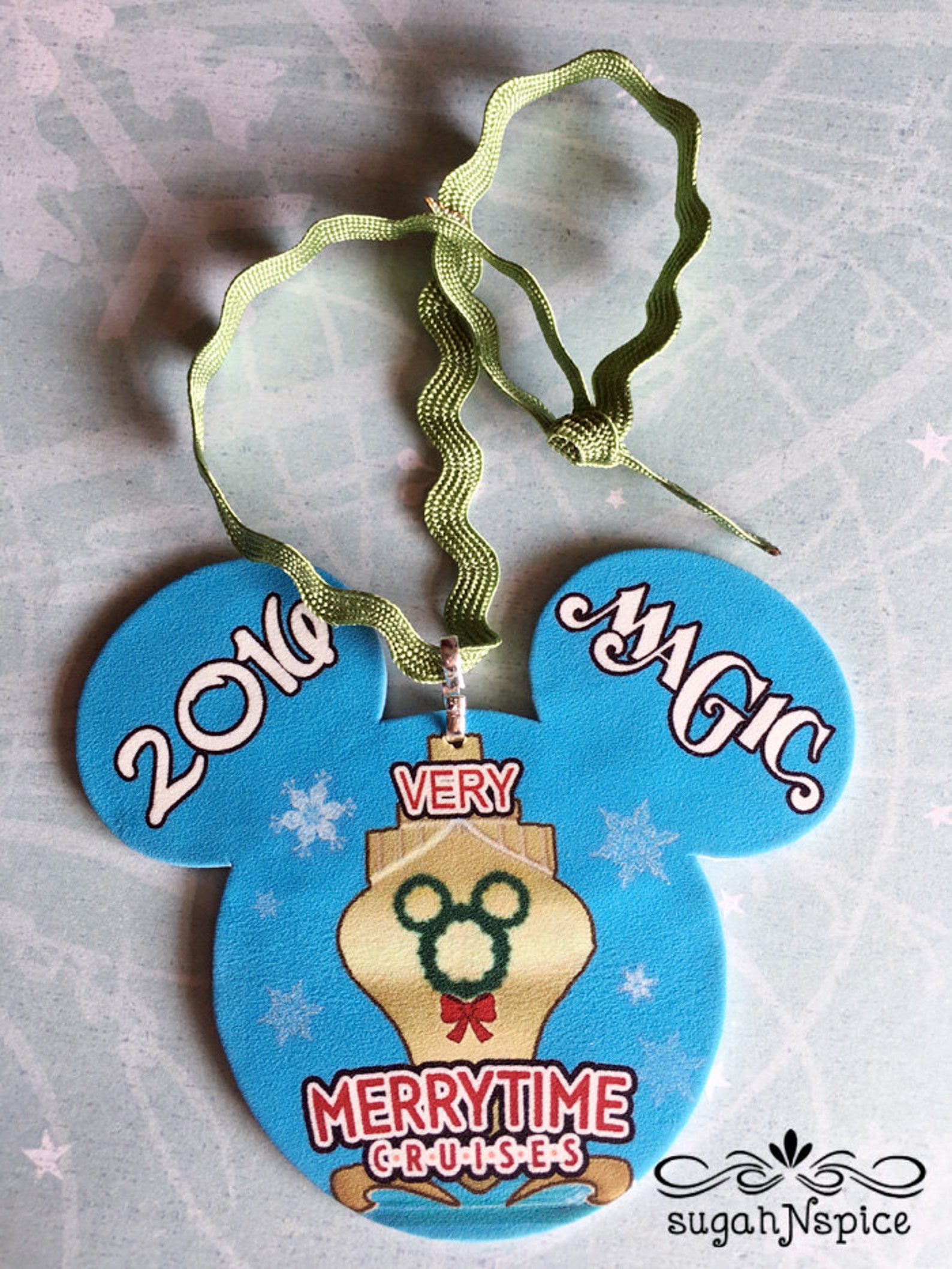Disney Cruise Ornament Very Merrytime Cruise Ornament Etsy