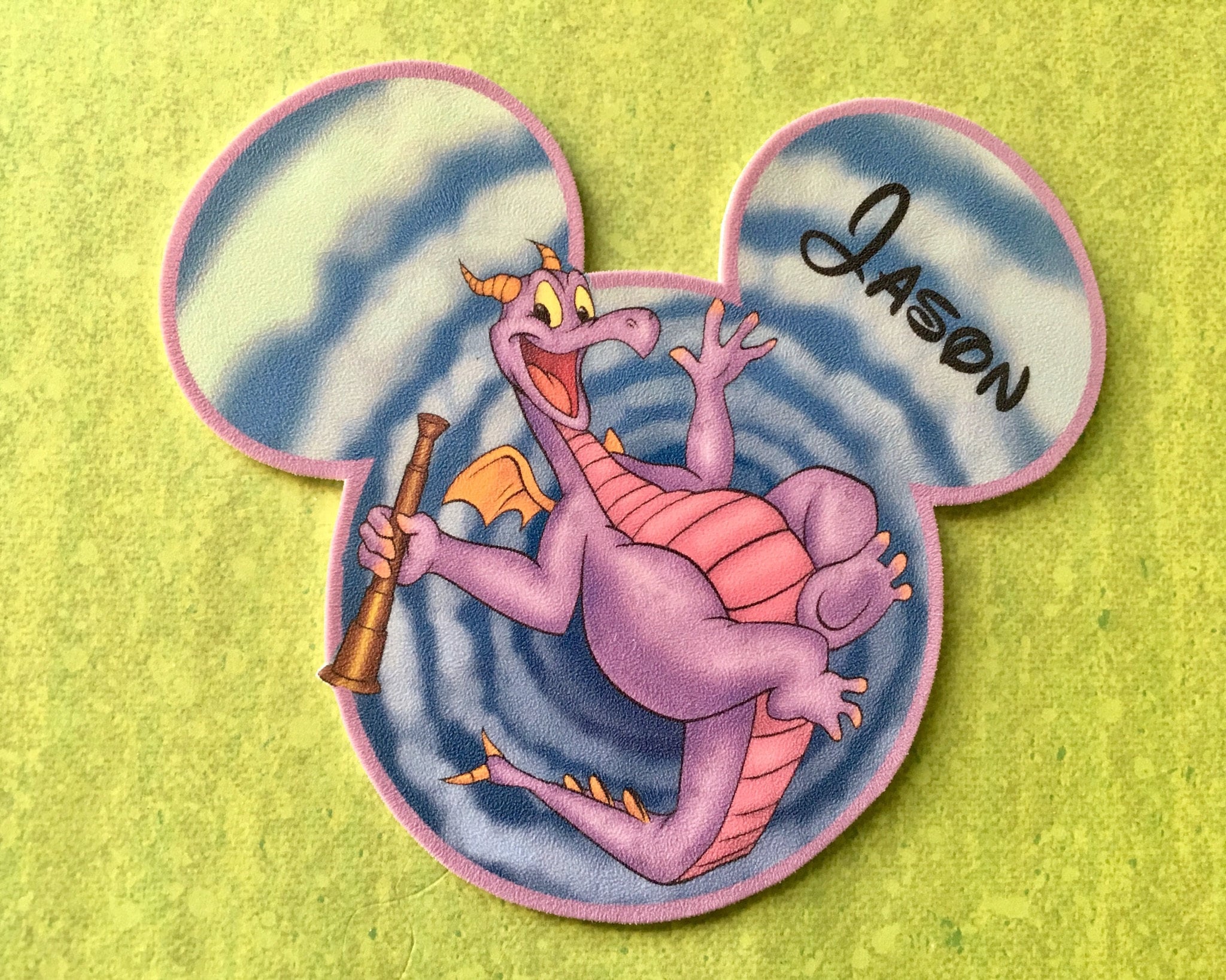 NEW Size Disney Cruise Magnet Figment Magnet Dragon - Etsy