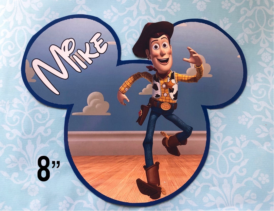 NEW Size Disney Cruise Door Woody Toy Story Woody Cruise Door Cowboy