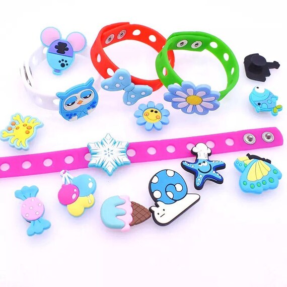 Baby Alien Rubber Charm for Wristbands and Shoes 