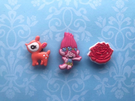 Disney Shoe Charms Bambi Shoe Charm Troll Shoe Charm Etsy