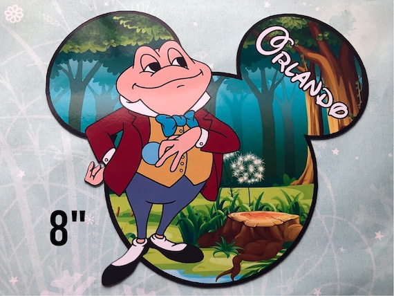 Disney Cruise Door Magnet - Mr Toad Magnet - Mr Toad Wild Ride 