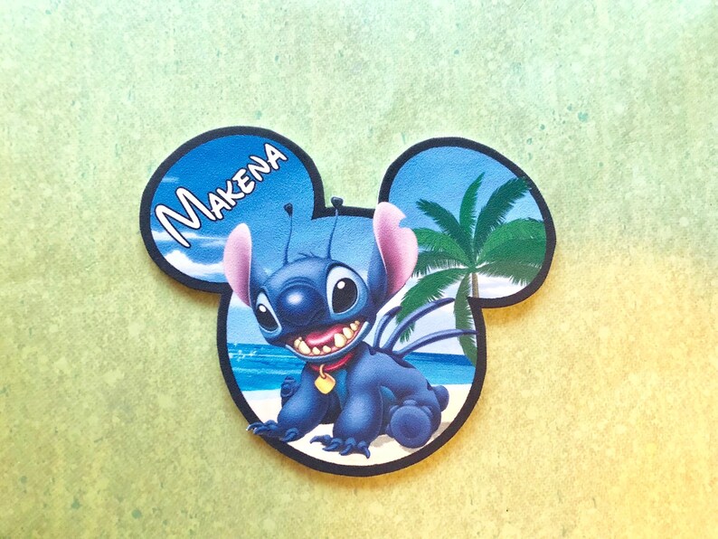 New Size Disney Cruise Door Magnet Stitch Magnet Cruise - Etsy