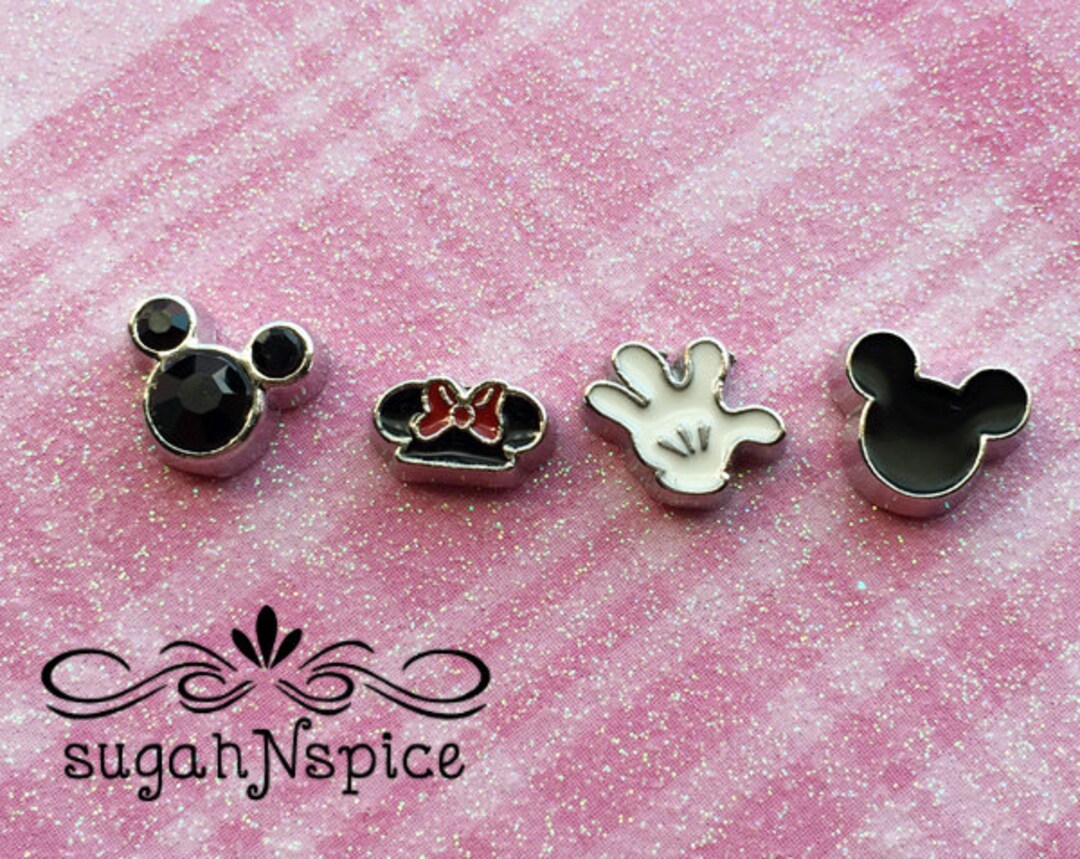 Mickey mouse floating locket clearance