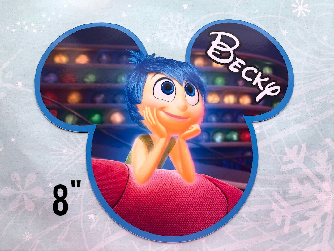 Disney Cruise Door Magnet - Inside Out Magnet - Joy Magnet - Inside Out ...