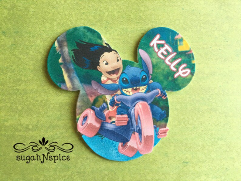 Disney Cruise Door Magnet Stitch Magnet Cruise Magnet - Etsy