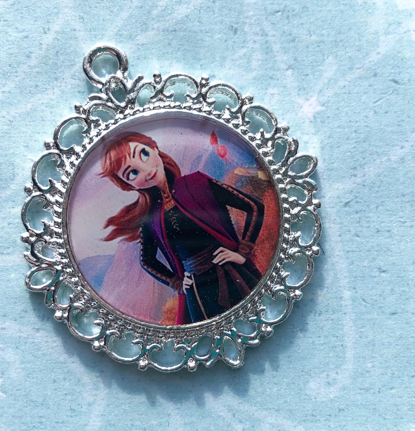 Anna Pendant Frozen 2 Pendant Anna Necklace Frozen Etsy