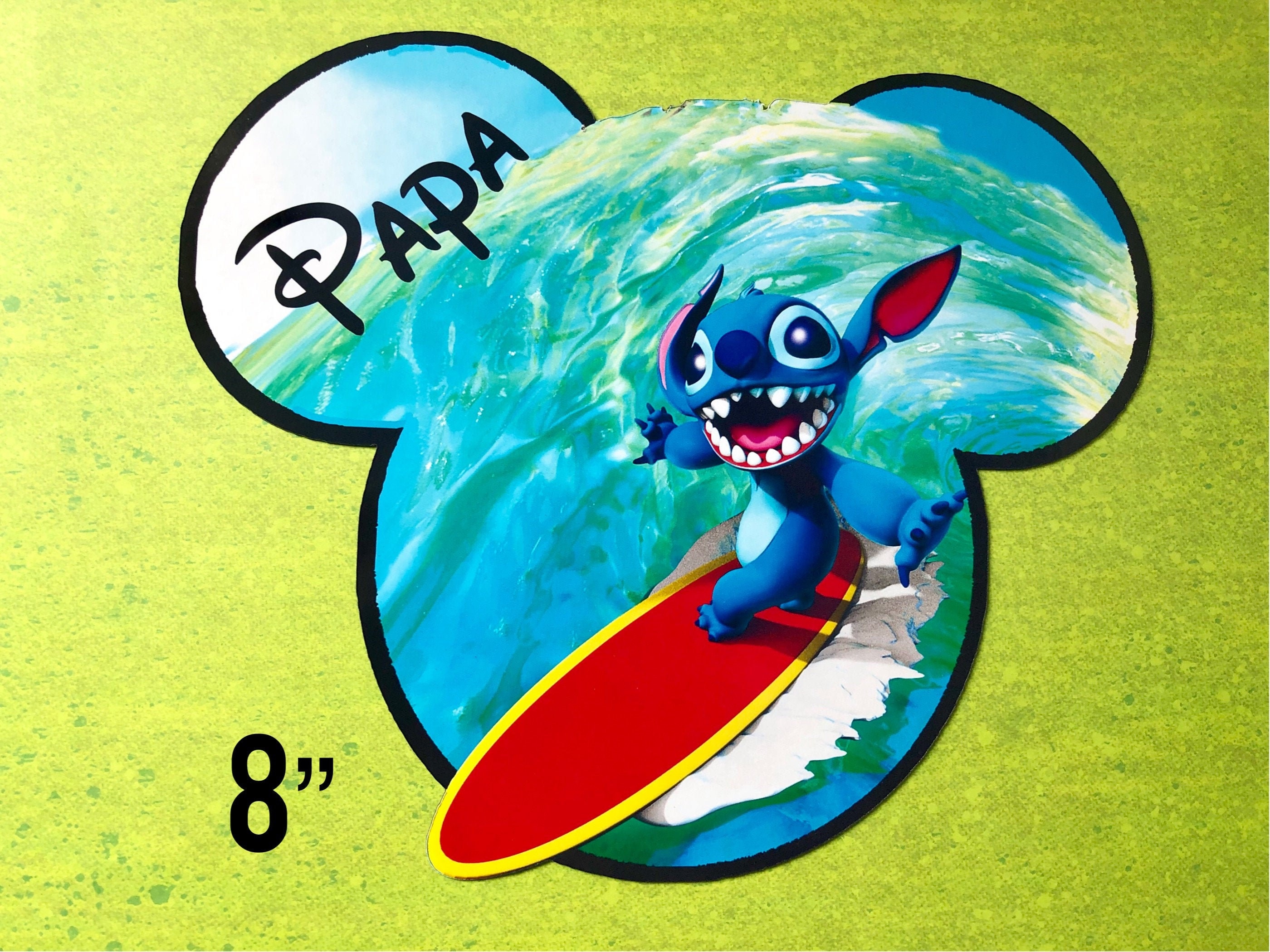 Disney Cruise Door Magnet Stitch Magnet Stitch surfing | Etsy