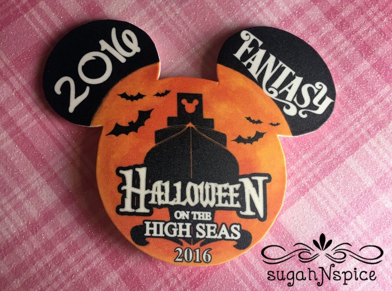 Halloween on the High Seas Door Disney Cruise Door Etsy