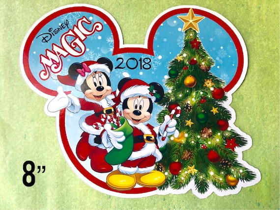 Disney Cruise Door Magnet - Minnie Mouse Magnet - Merrytime Cruise