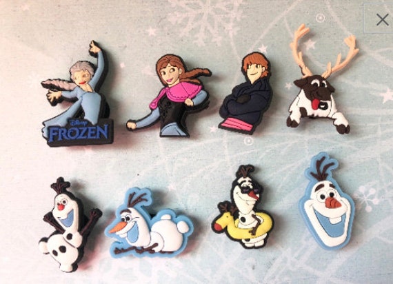 frozen shoe charms