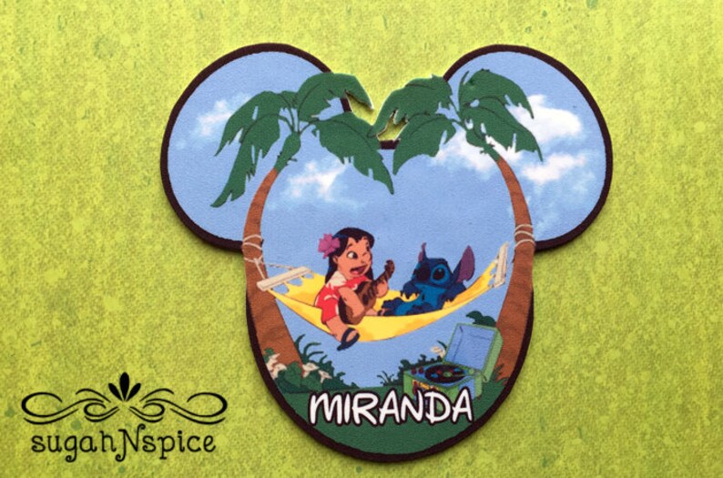 Disney Cruise Door Magnet Stitch Magnet Cruise Magnet - Etsy