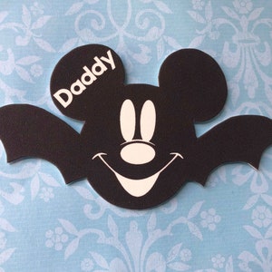 Halloween on the High Seas Door Magnet - Disney Cruise Door Magnet - Mickey Magnet - Mickey Bat Magnet - Halloween Magnet