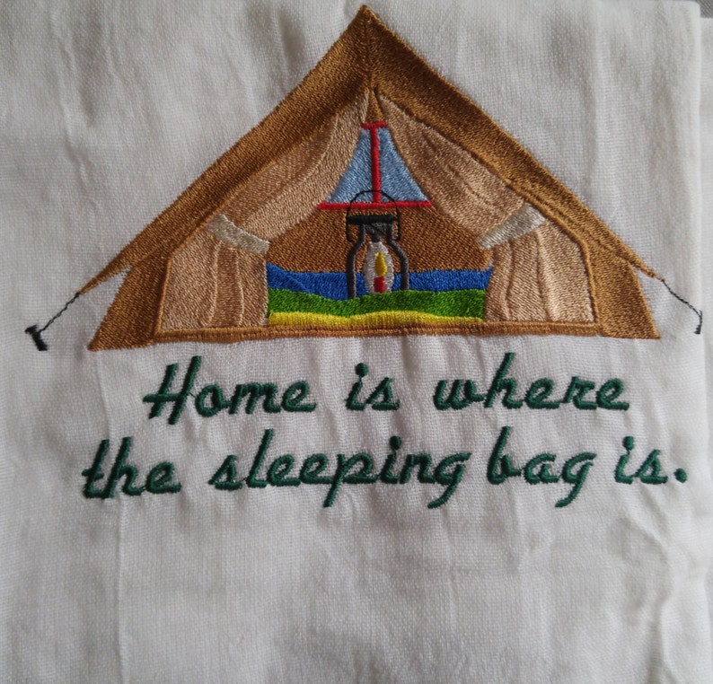 Home is where thee sleeping bag is image 1