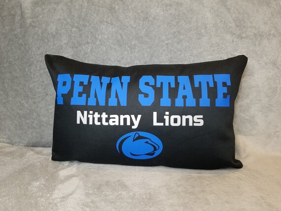Personalized College University Class Of Logo Pillow Penn State College Acceptance Announcement Fun Dorm Room Decor Ideas Bed School Lumbar