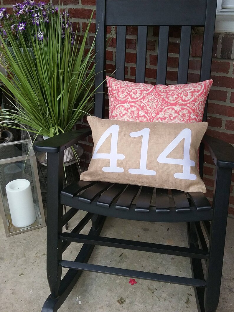 Front porch pillows Farmhouse style rockers curb appeal Etsy
