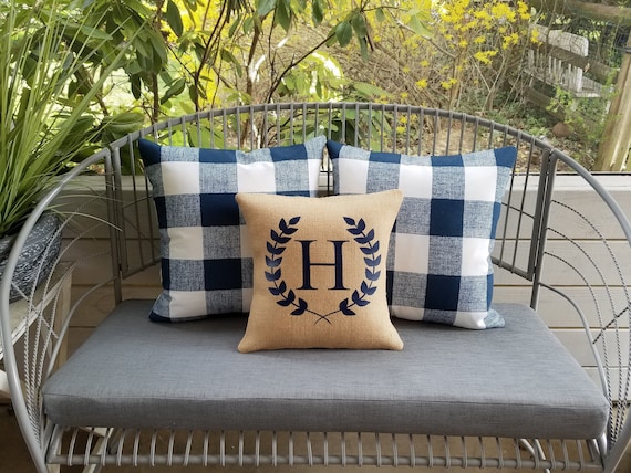 Set Of 3 Buffalo Check Outdoor Throw Pillows Rustic Farmhouse - Farmhouse Outdoor Patio Pillows Set Of 3 Buffalo Check Outdoor Throw Pillows Rustic Farmhouse - Farmhouse Outdoor Patio Pillows