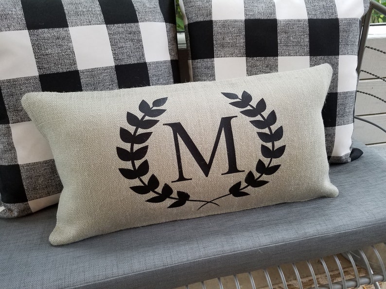 SET OF 3 Buffalo Check Outdoor Throw pillows Rustic Farmhouse Etsy