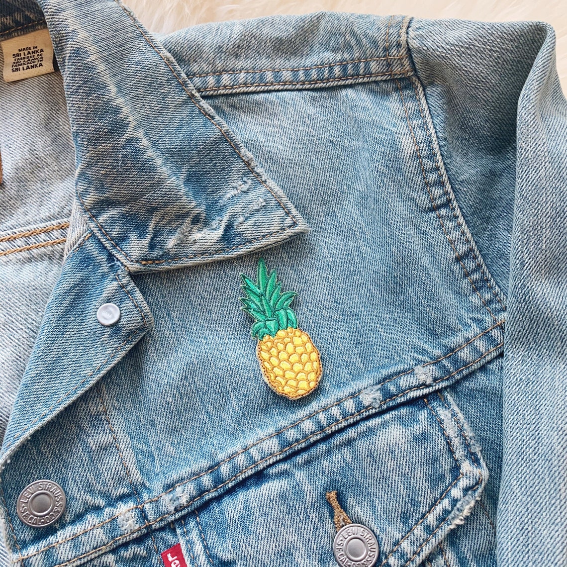 Pineapple Patch - Beach - Fruit - Iron on Embroidered Patches ...