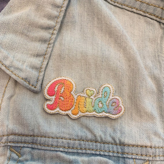 9 Pcs Building Block Embroidery Patches Colorful Bricks Sew