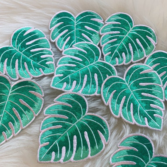 Monstera Leaf Patch - Iron on Patch - Embroidered Patches for Jackets -  Plant Patch - Coconut Girl - Wildflower + Co. DIY - Etsy