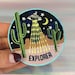Explorer Patch - Outer Space UFO Alien - Area 51 Desert Cactus - Patches for Jackets - Embroidered Iron On, Wildflower + Co. 