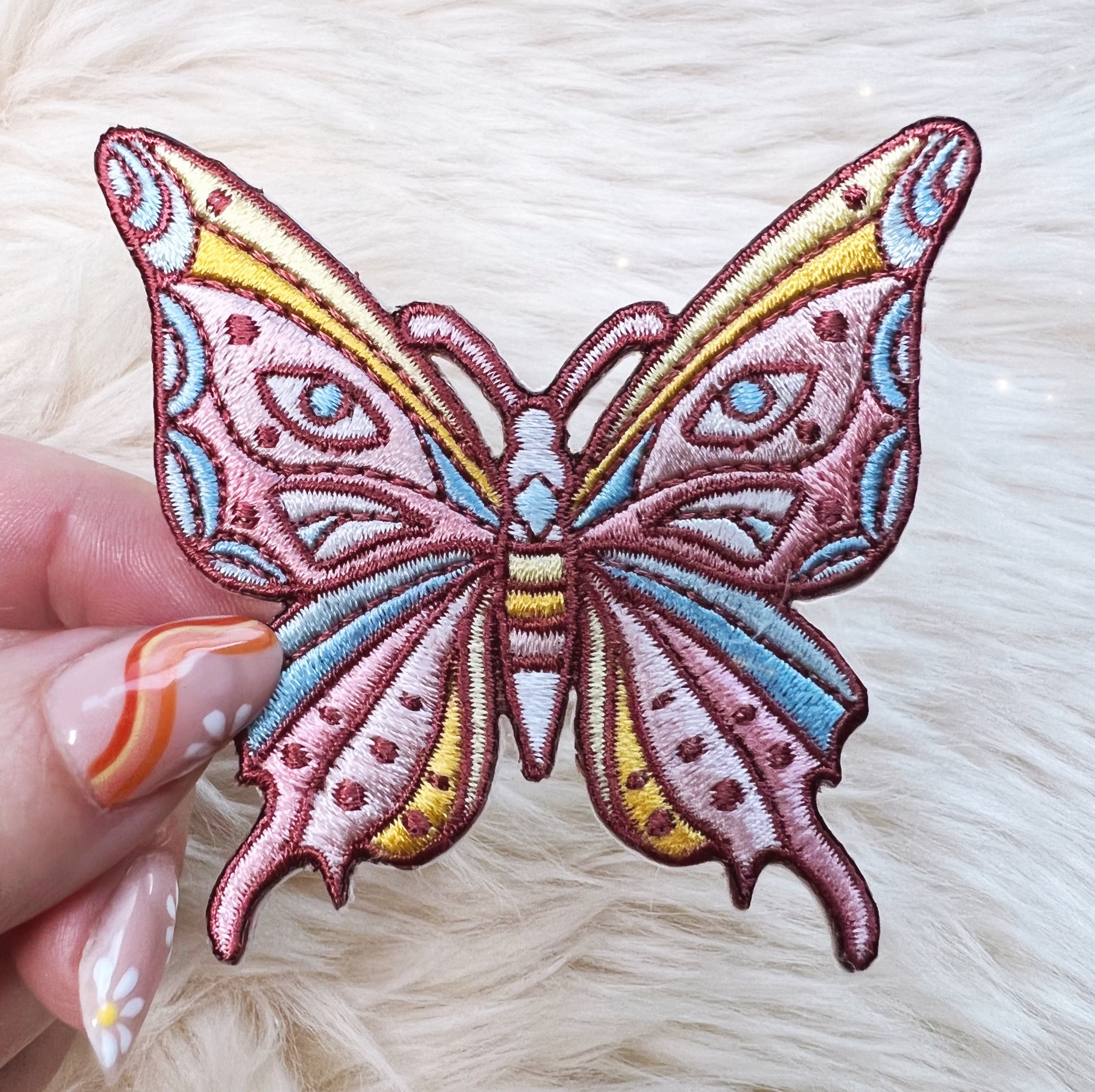 Crystal Sticker Holographic Pastel Aura Crystals & Pink Lotus