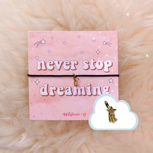 Sternschnuppe Freundschaftsarmband - Süßes Freundschaftsgeschenk, Beste Freundin Geschenk - Gold Dip oder Sterling Silber - Stern Bettelarmband - Verstellbar