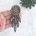 Dreamcatcher Patch - Iron On, Embroidered Applique – Boho Chic - Feather 