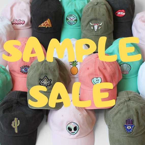 Baseball Hat With Embroidered Patch 