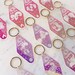 Zodiac Keychain | Astrology Gift | All Signs |  Holographic / Iridescent Motel-Style Keyring |  Wildflower + Co. Valentine's Day Gift 