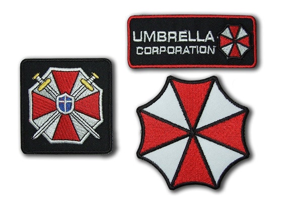 umbrella corporation resident evil cosplay metall abzeichen
