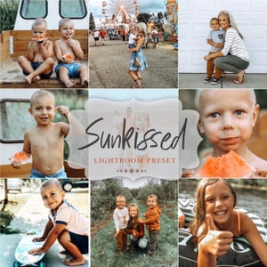 Sunkissed Lightroom Preset