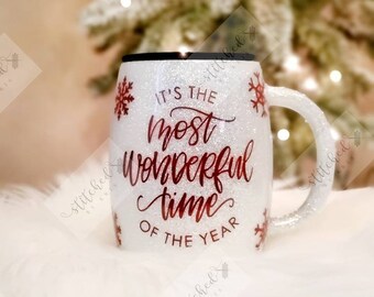 Its The Most Wonderful Time Of The Year Mug/Christmas Coffee Mug/Holiday Coffee Mug
