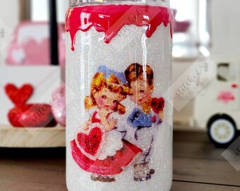 READY TO SHIP / Old Fashioned Valentine's Tumbler