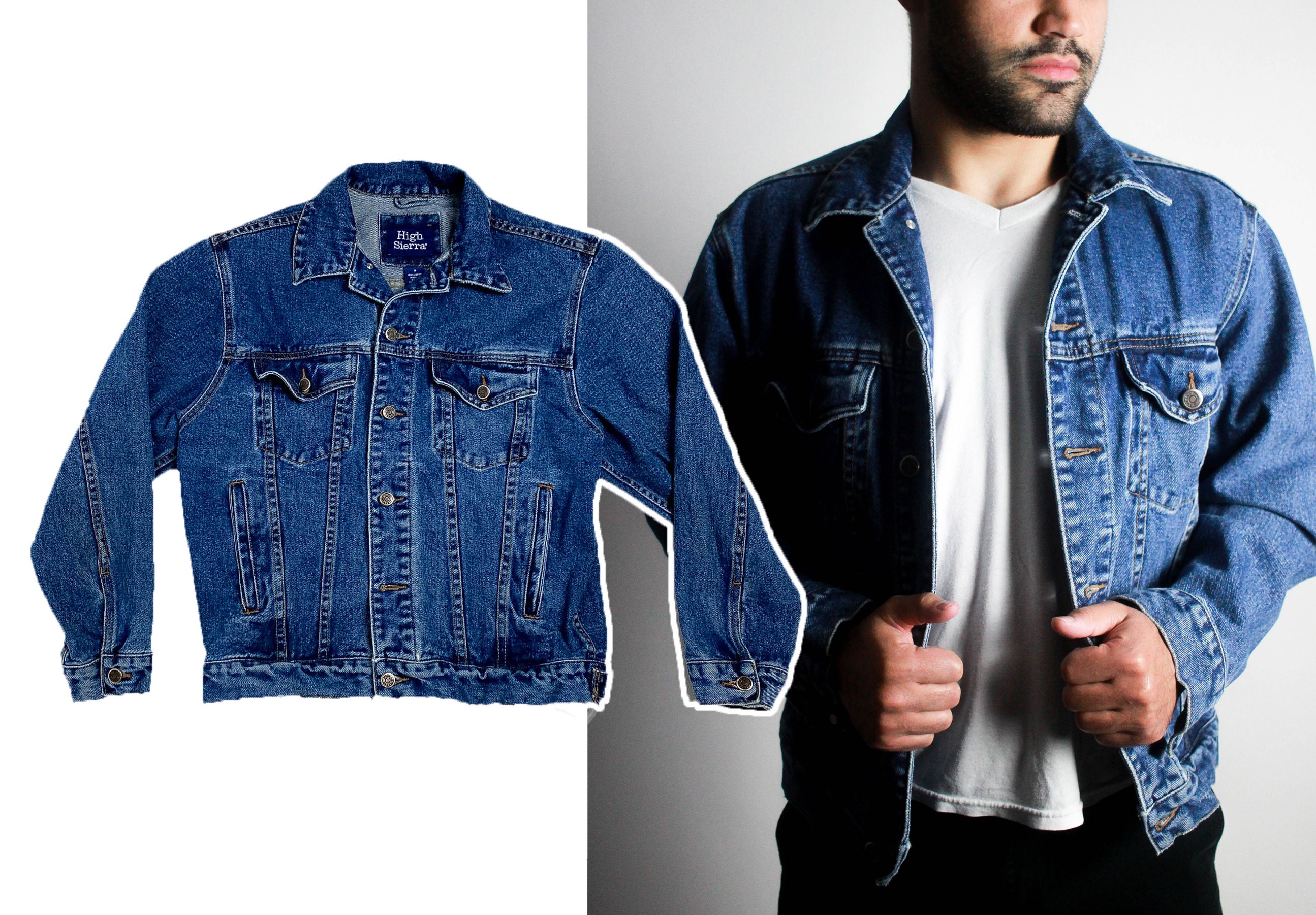 Vintage Denim Jacket High Sierra Jean Jacket