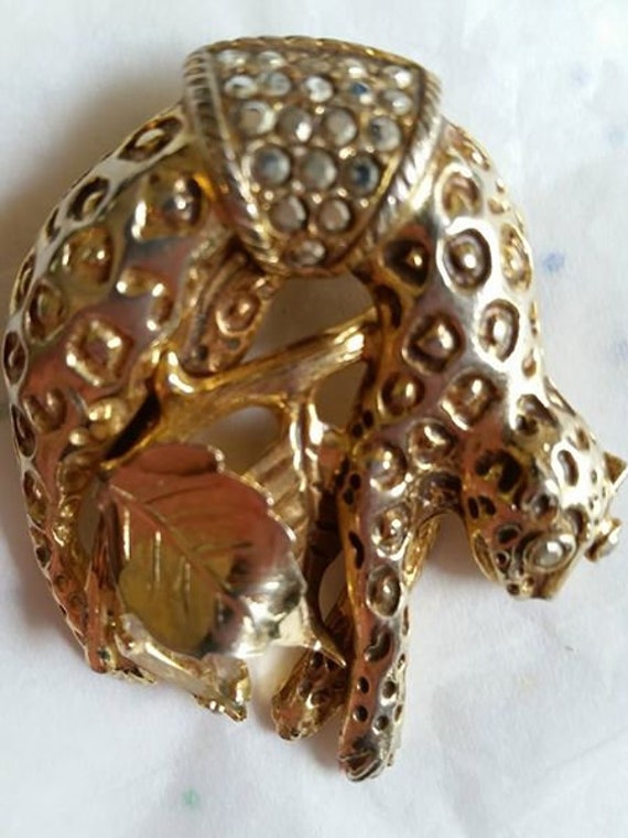 Kirks Folly Vintage Leopard Pin - image 6